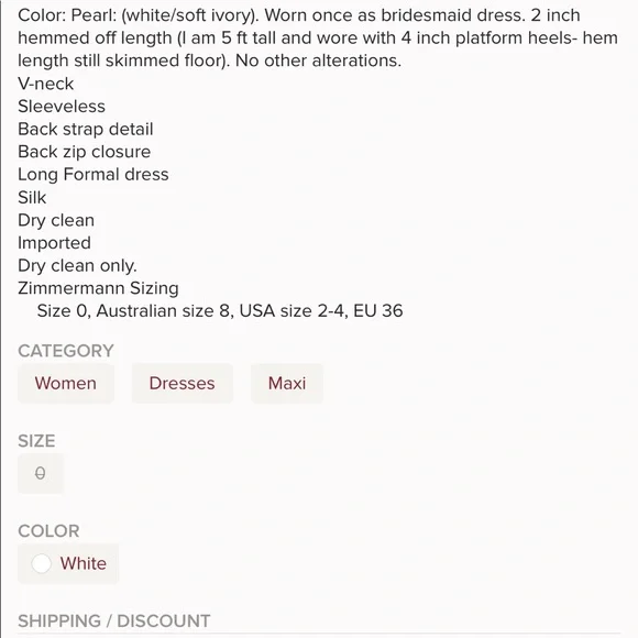 Zimmerman Dress - Picture 6 of 6